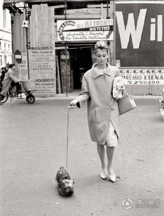 Старые фотографии Одри Хэпберн в Риме