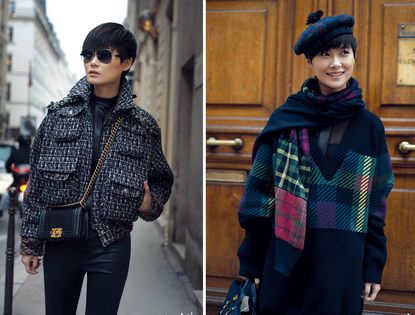 Ли Юйчунь снялась в фотосессии в Париже в одежде от CHANEL