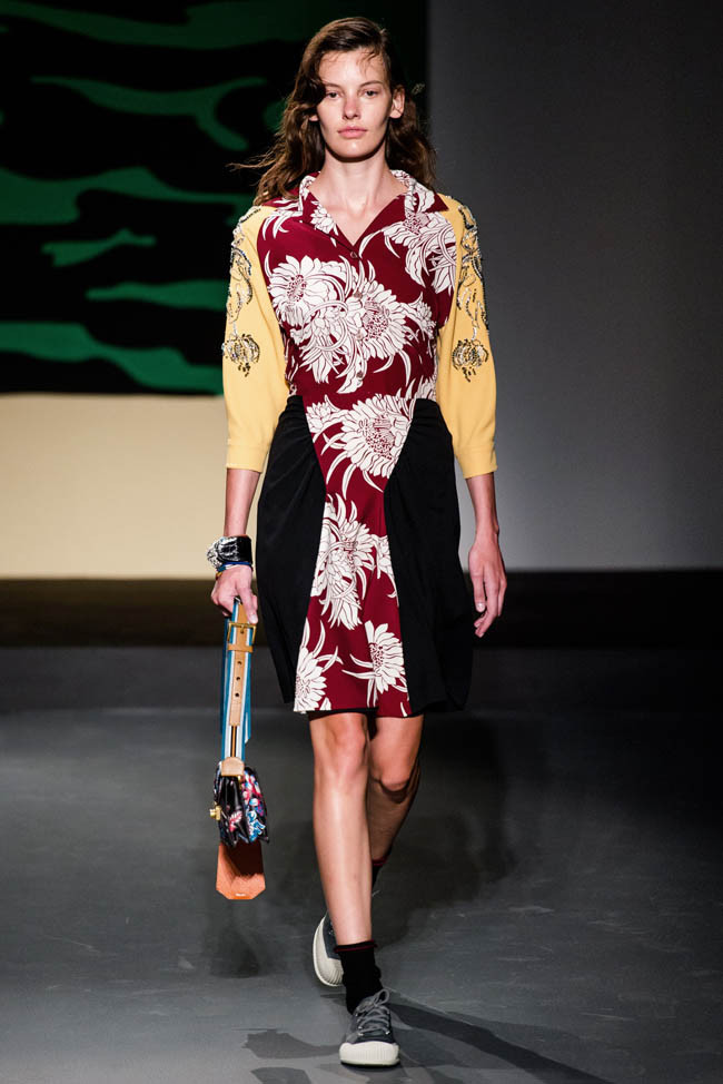 Модная женская одежда от Prada на весну-лето 2014 г.