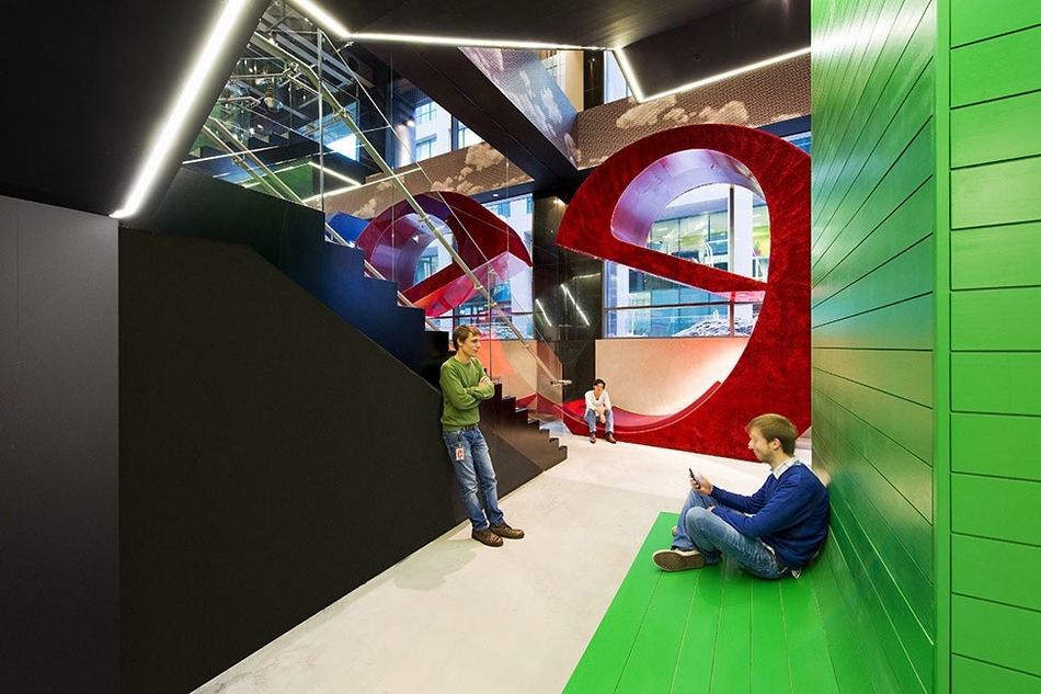 Штаб-квартира «Гугл» в Европе: сумасшедший офис