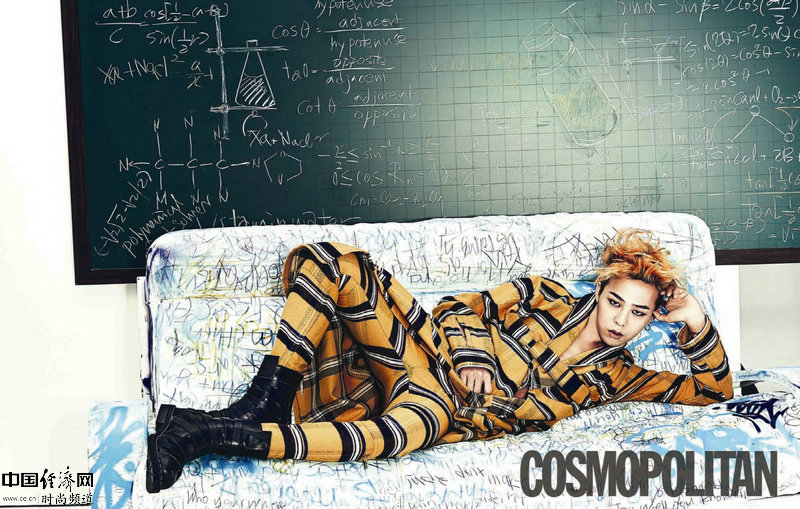 G-DRAGON в новой фотосессии для журнала Cosmopolitan