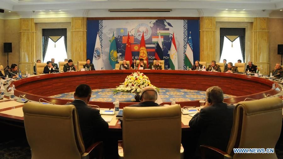 Министры обороны стран-участниц ШОС обсудили в Бишкеке вопросы укрепления военного сотрудничества