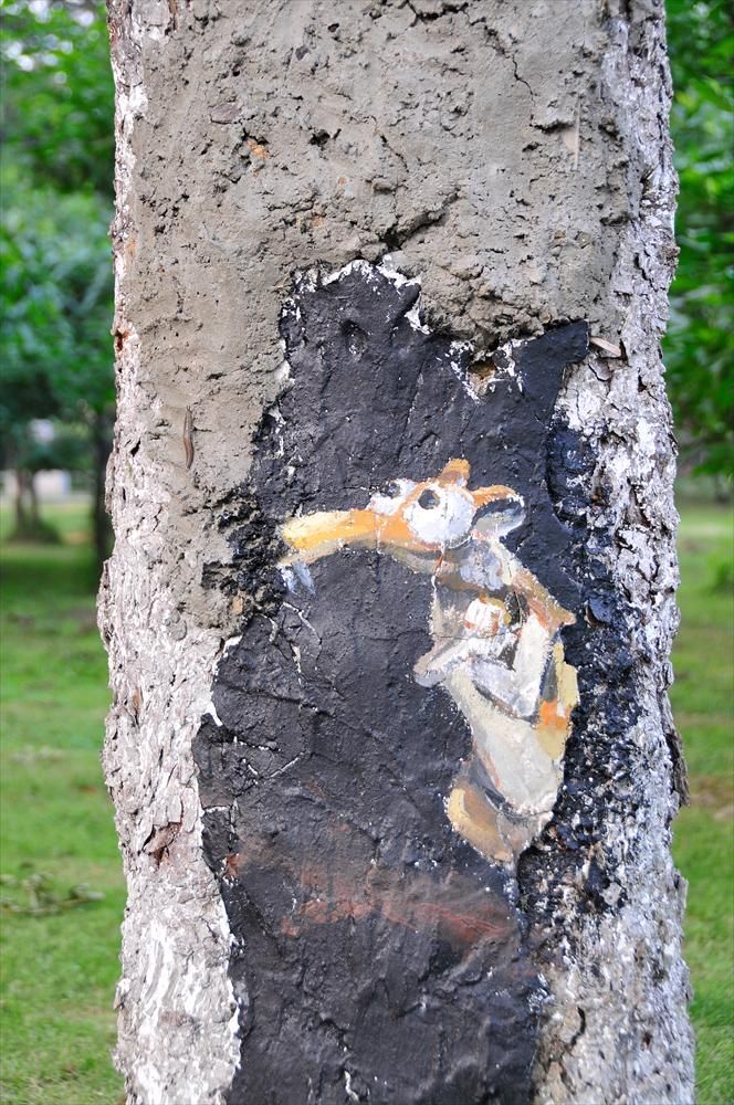 Нанкин: прекрасные картины на деревьях 