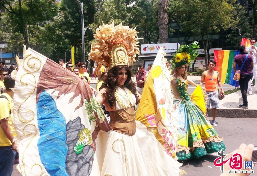 Гей-парад в Мехико собрал более 80 тыс. участников 