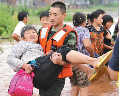 Китай: 34 человека погибли в результате наводнений