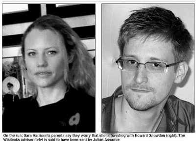 Бывшая подруга Ассанжа полюбила Сноудена и помогла ему бежать