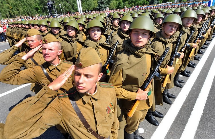 Фото: Военный парад в честь Дня независимости Беларуси