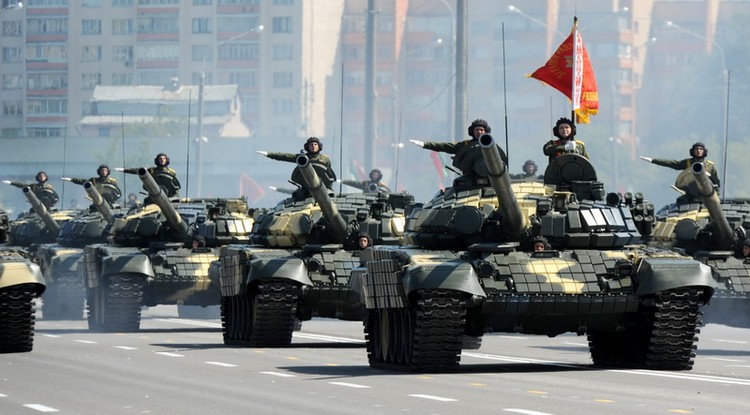 Фото: Военный парад в честь Дня независимости Беларуси