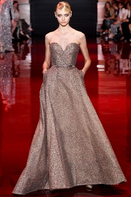 Высокая мода: Elie Saab осень 2013