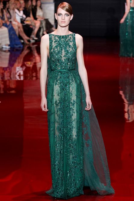 Высокая мода: Elie Saab осень 2013