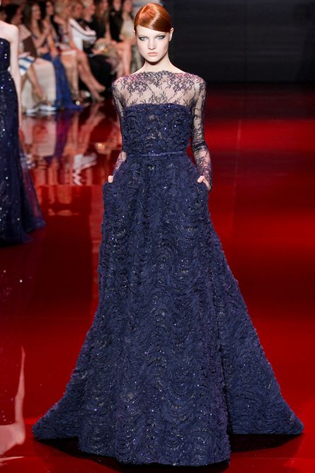 Высокая мода: Elie Saab осень 2013