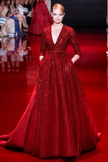 Высокая мода: Elie Saab осень 2013