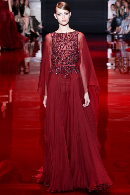 Высокая мода: Elie Saab осень 2013