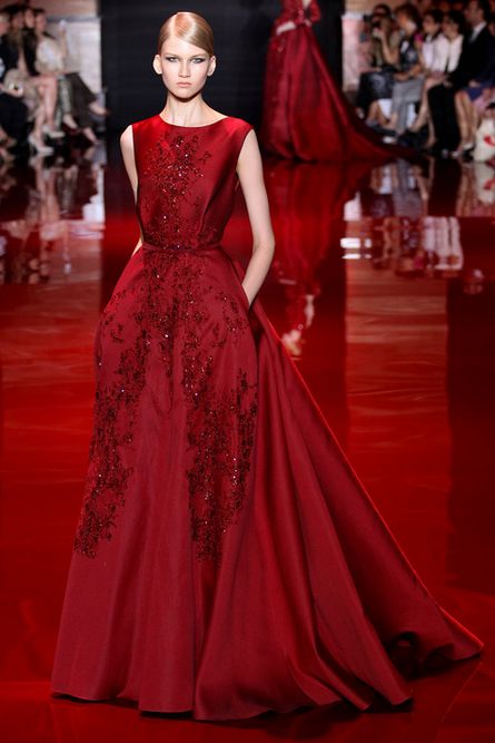 Высокая мода: Elie Saab осень 2013