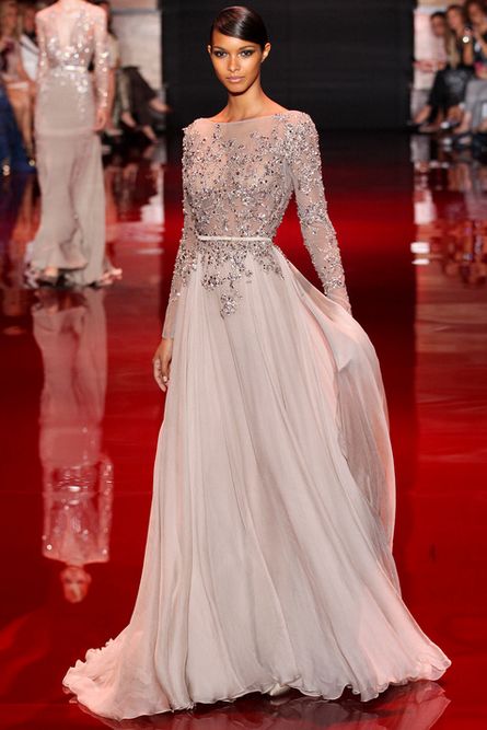 Высокая мода: Elie Saab осень 2013