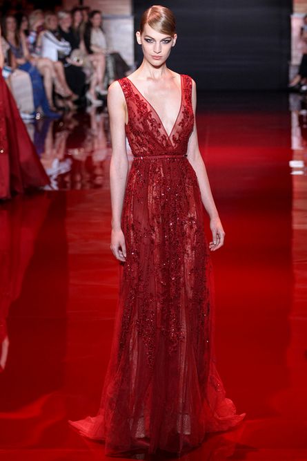 Высокая мода: Elie Saab осень 2013