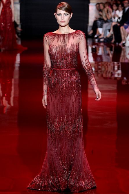 Высокая мода: Elie Saab осень 2013