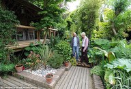 Великобританский мужчина сделал свой дом тропическим садом за 20 лет