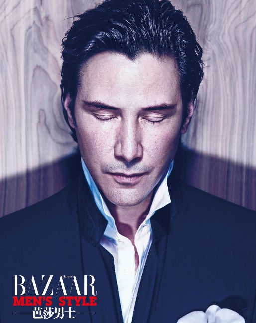 Киану Ривз (Keanu Reeves) попал на обложку «BAZZAR»