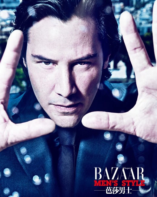 Киану Ривз (Keanu Reeves) попал на обложку «BAZZAR»