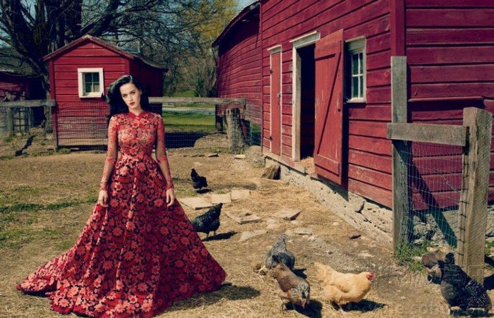 Кэти Перри (Katy Perry) в модных снимках на тему «Сладкие радости», посвященных «VOGUE» 