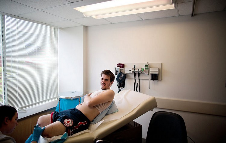 Жертва взрывов на бостонском марафоне Джефф Бауман: жизнь после взрывов