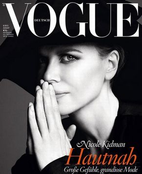 Элегантная Николь Кидман попала на обложку Vogue