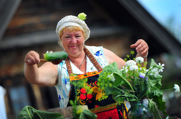 Традиционный 'Праздник огурца' прошел в Суздале 