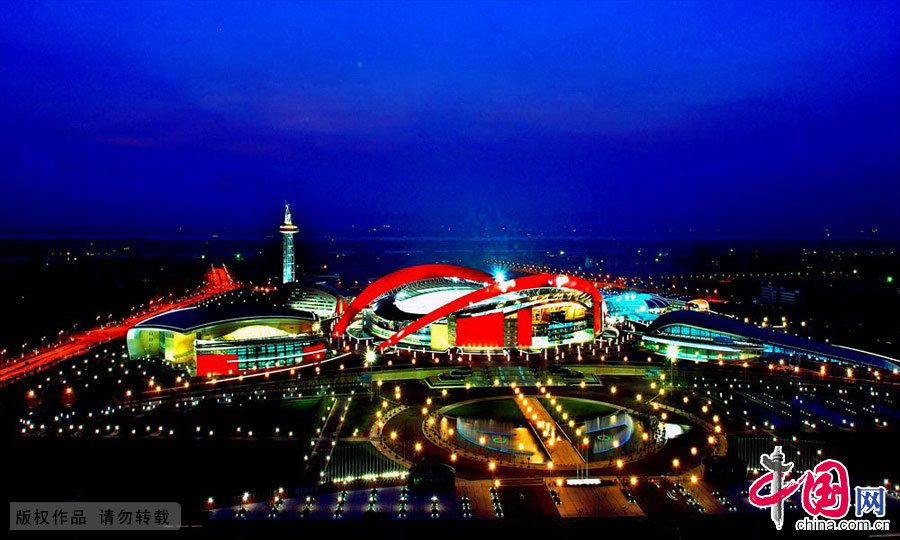 Древний город Нанкин с высоты птичьего полета