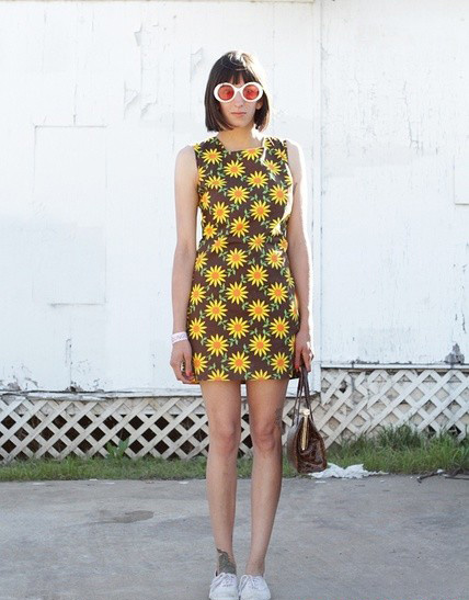Print dress – тренд уличной моды