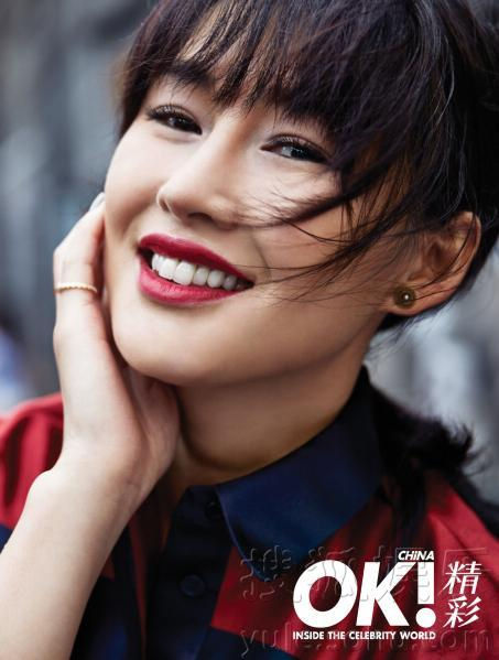 陈燃登《OK！Girl》封面 火辣体验巴蜀风情 Супермодель Китая Чэнь Жань попала на «OK！Girl»