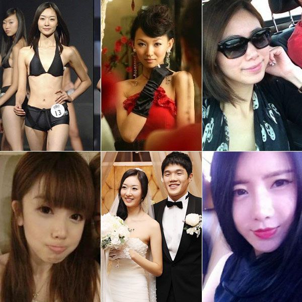 Жены и подруги китайских и южнокорейских футболистов