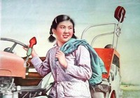 Первые девушки автосалона Китая