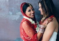 Романтическая свадьба лесбиянок в Индии