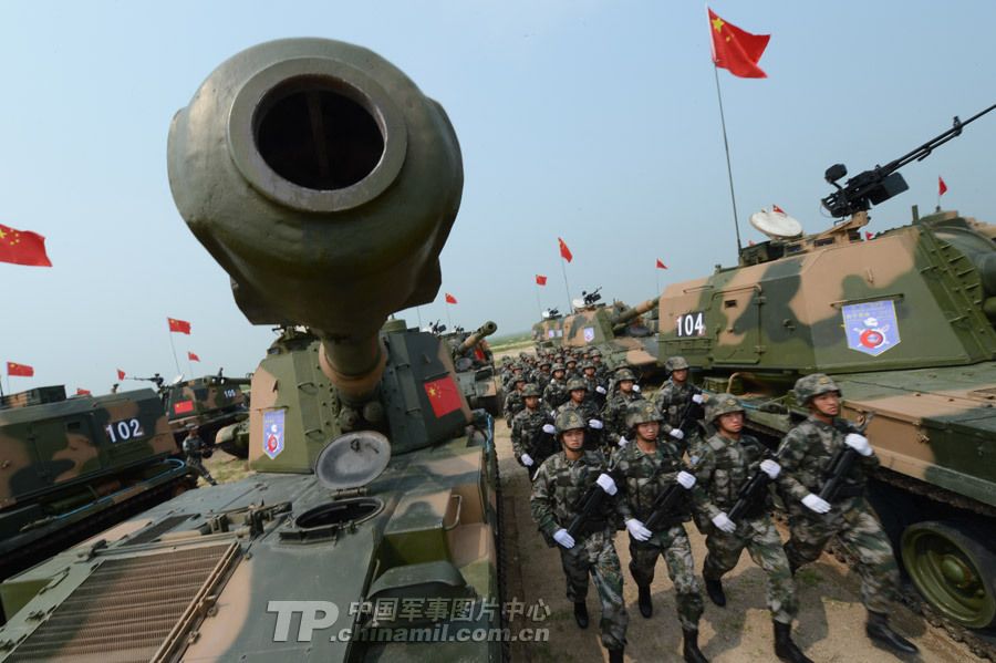 «Мирная миссия-2013»: группа тяжелого оборудования сухопутных войск Китая