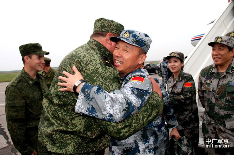 Штаб руководства учения и штаб оперативного командования китайского стороны прибыли в ЦВО