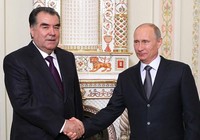 Путин и Рахмон обсудят вопросы сотрудничества в правоохранительной области, обменяются мнениями о ситуации в Афганистане 