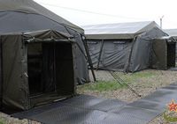 Фото: посещение места проведения военных учений «Мирная миссия-2013»