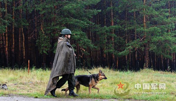 Фото: посещение места проведения военных учений «Мирная миссия-2013»