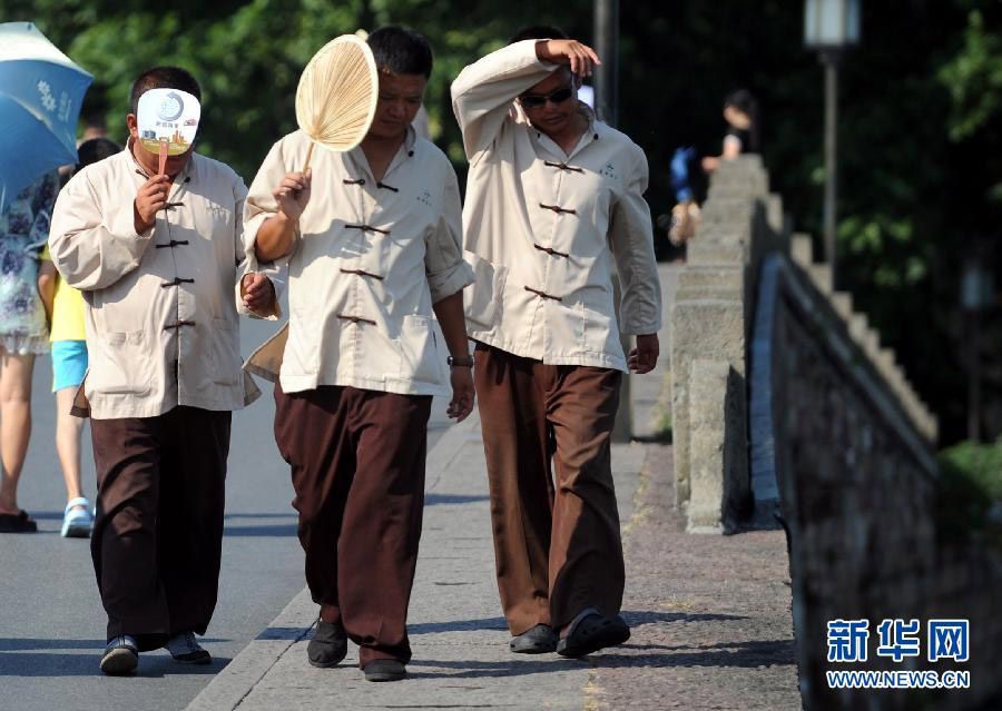 На юге Китая установилась рекордная жара