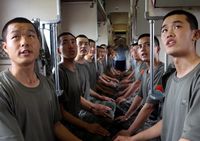 «Мирная Миссия 2013»: китайские войска учились петь российские песни