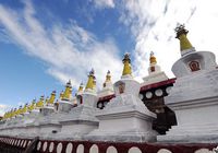 Святая земля тибетского буддизма: Белая пагода в уезде Бама провинции Цзинхай 