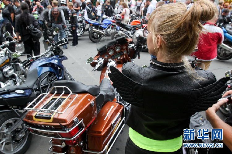 В Санкт-Петербурге отметили 110-летие Harley Davidson 