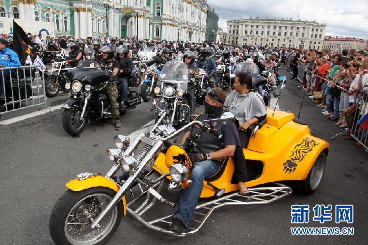 В Санкт-Петербурге отметили 110-летие Harley Davidson 