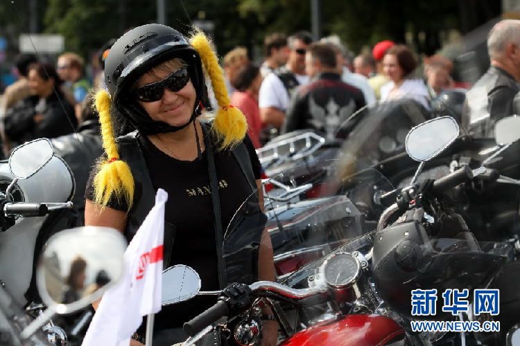 В Санкт-Петербурге отметили 110-летие Harley Davidson 