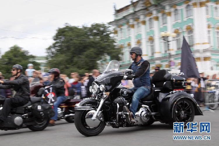 В Санкт-Петербурге отметили 110-летие Harley Davidson 