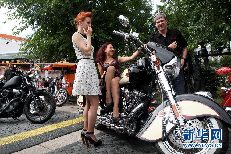 В Санкт-Петербурге отметили 110-летие Harley Davidson 