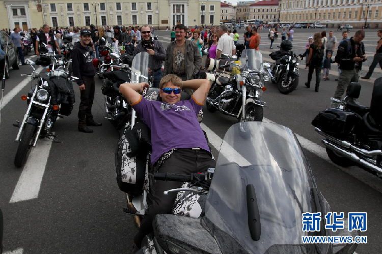 В Санкт-Петербурге отметили 110-летие Harley Davidson 