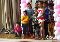 Фото: Узбекистанские маленькие гимнастки 
