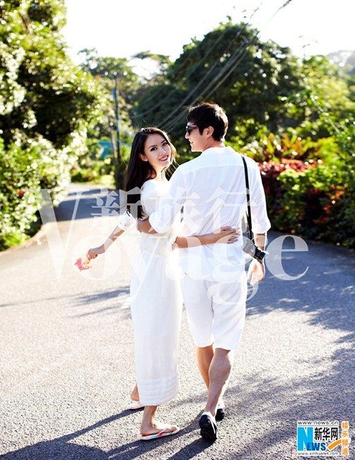 Медовый месяц «Мисс мира» Чжан Цзылинь на Сейшельских островах